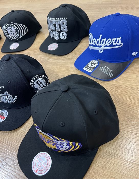 Кепка  Mitchell & Ness duck Lakers Boston оригінал
