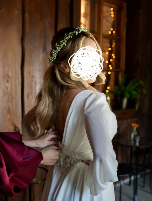 Suknia ślubna boho / rustykalna MS Moda Kim