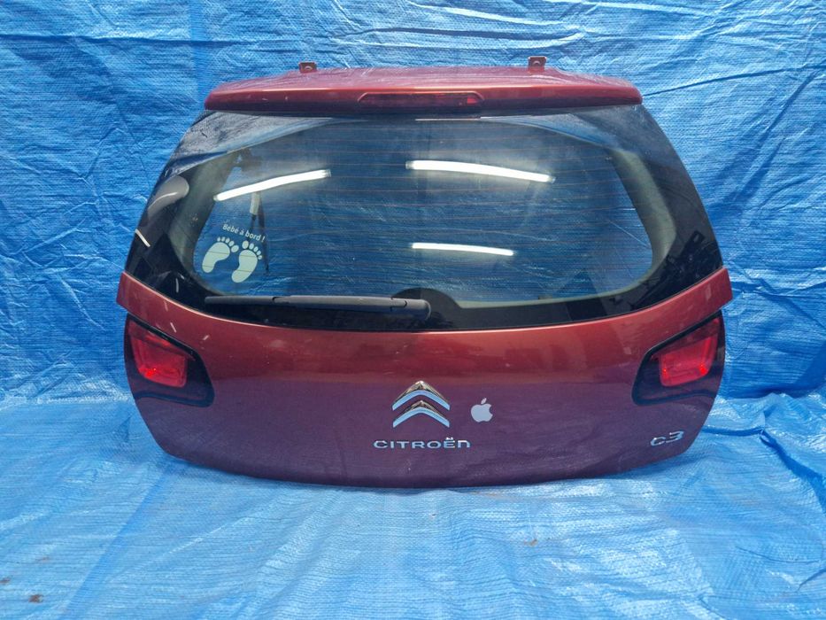 Citroen C3 II klapa Kompletna Bardzo Ładna kod lak.: EKQD