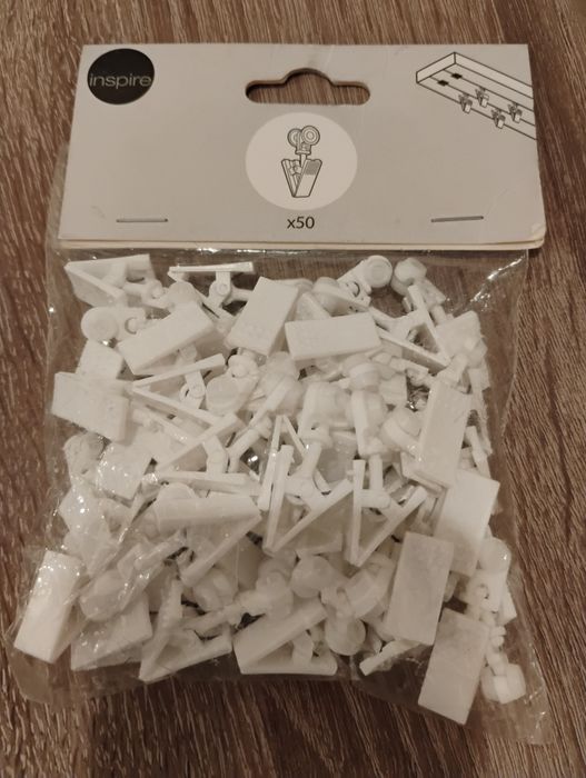 Żabki do karniszy 50 szt