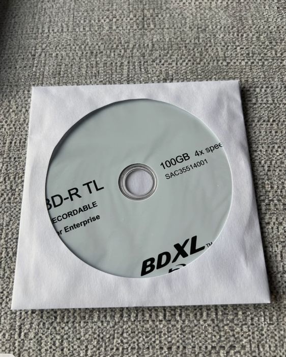 Płyta Blu-ray BD-R XL 100 GB,