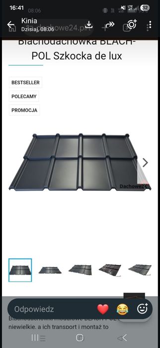 Szkocka de lux ultramat 9005 czarna