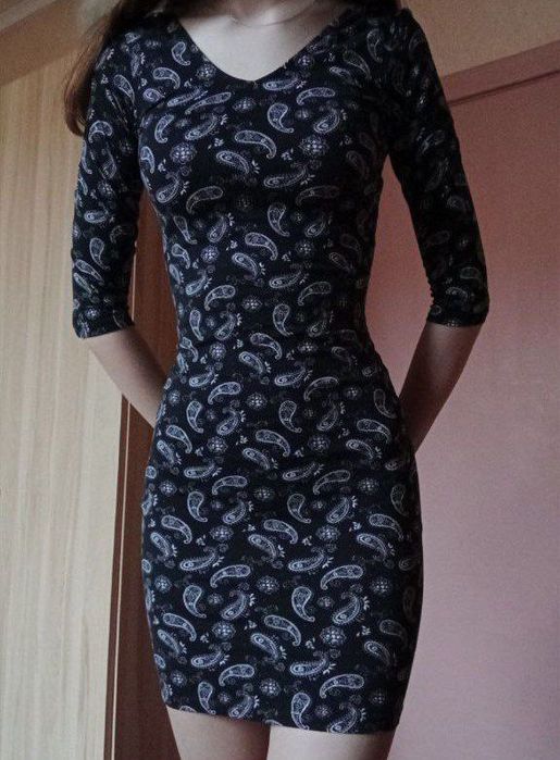 Платье мини женское