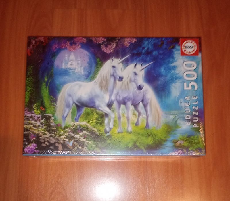 Puzzle Unicórnios na Floresta 500 pçs