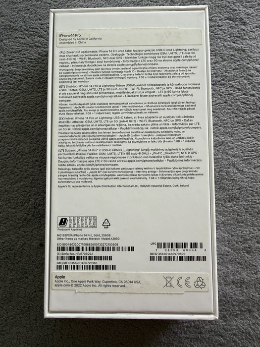 Iphon 14 PRO Gold