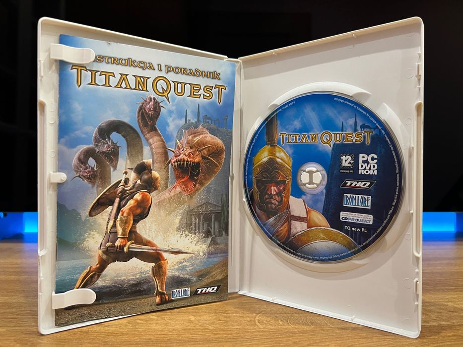 Titan Quest (PC PL 2006) DVD BOX polskie wydanie eXtra Klasyka