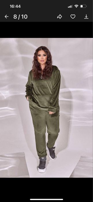 Спортивний костюм велюровий розмір 58