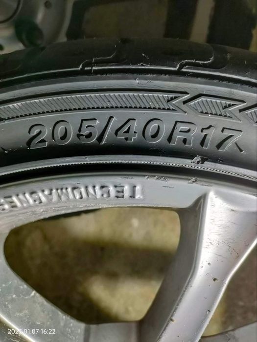 Jantes 17 com pneus