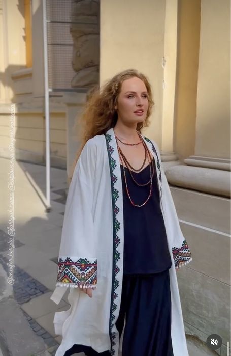 Вишиванка подовжена