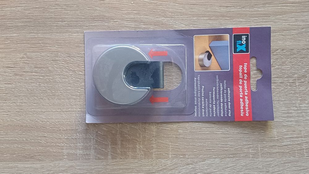 3 batentes porta adesivo (NOVOS)