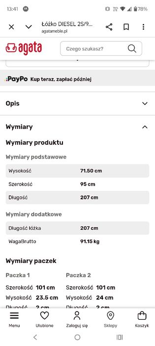 Łóżko Diesel młodzieżowe