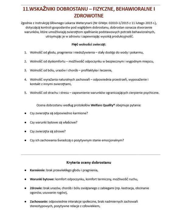 PAKIET notatek technik weterynarii do Rol.11, ok.823str + Gratis