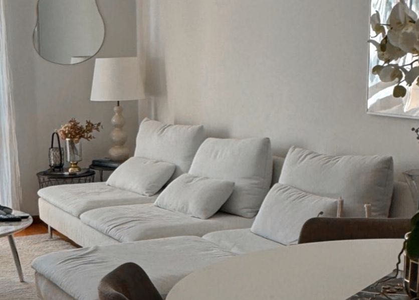 Sofá chaise longue 4 lugares