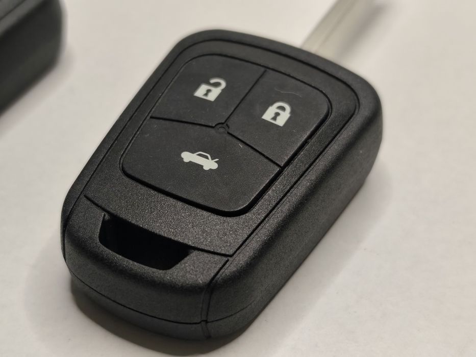 Carcaça Chave Comando Fixa Opel Astra J Insignia Meriva Mokka Corsa E Adam Zafira C 2 / 3 Botões Lâmina Novo