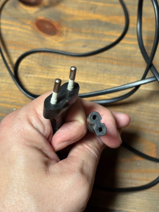 Кабель живлення 2-pin для принтерів/побутової техніки, 220V