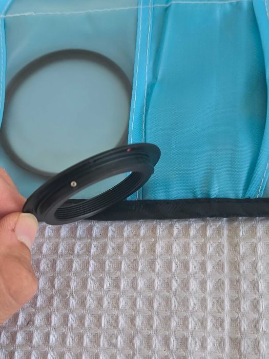 Kit de Filtros Fotográficos e Estojo de Organização (Diâmetro 72mm)
