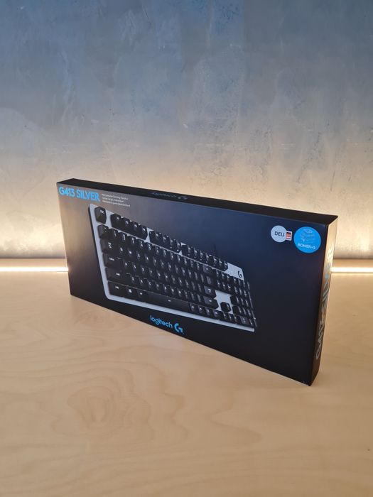 Teclado LOGITECH G413 silver ROMER-G