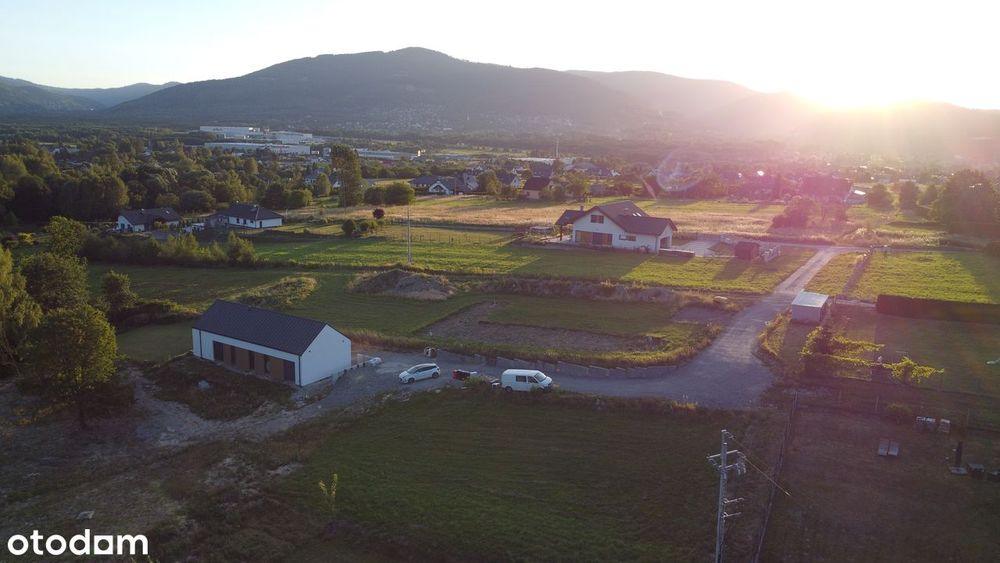 Widokowa działka budowlana w Wilkowicach 900m²z widokiem na góry i las - Widok 5