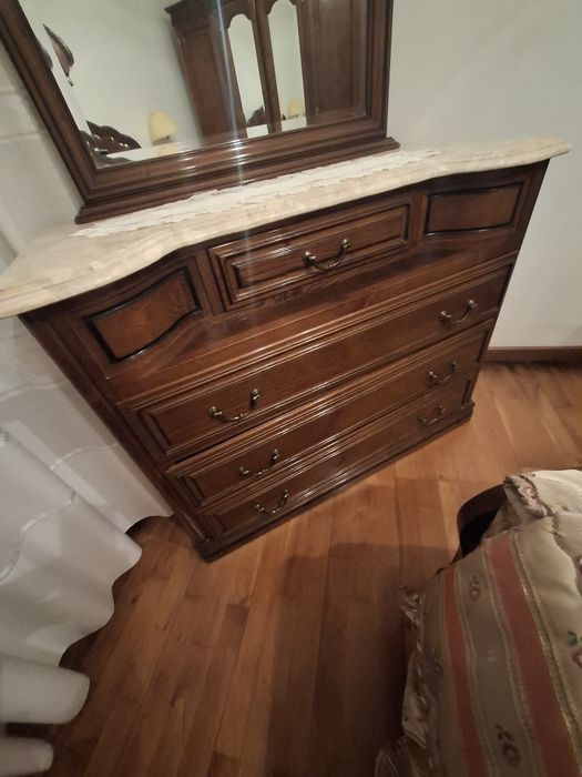 Mobília quarto completa em carvalho