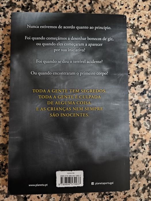 Livro O Homem de Giz