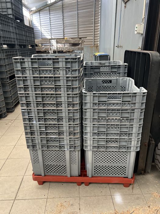 Vendo Caixas Contentoras Domplex 100L (600x500x450mm) c/Novas