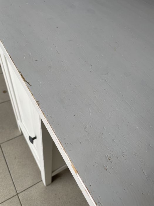 Biurko Ikea Hemnes biale