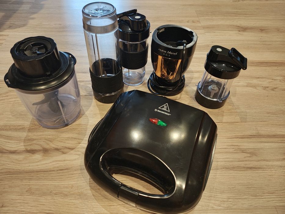 Gofrownica i blender kielichowy