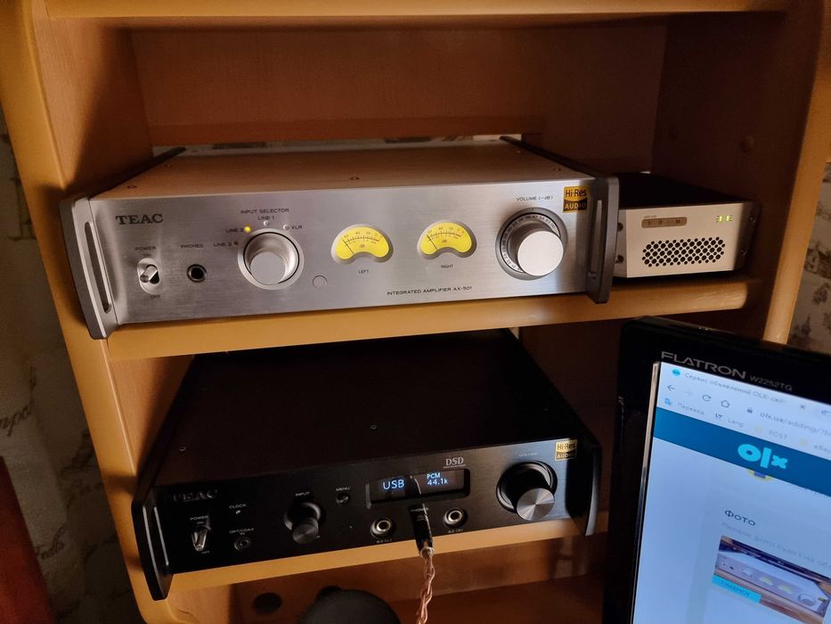 TEAC UD-505 ЦАП с усилителем для наушников, пред. АК4497