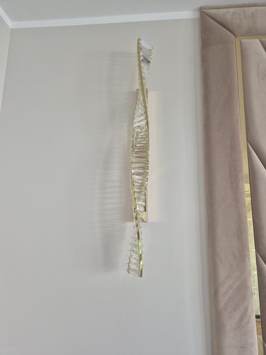 Kinkiet glamour 100cm długości