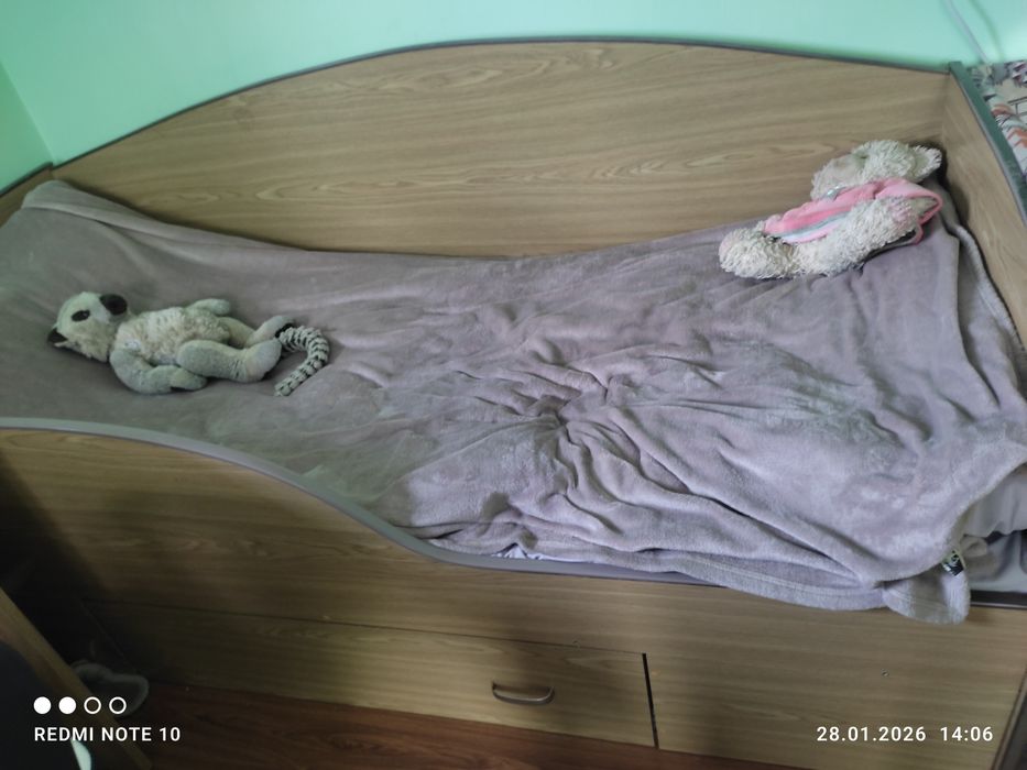 Ліжко дитяче з шухлядкою