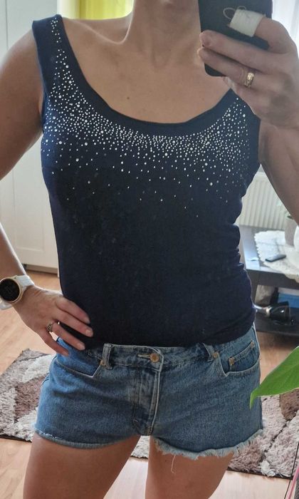 Spodenki szorty jeans Pull&Bear Denim XL