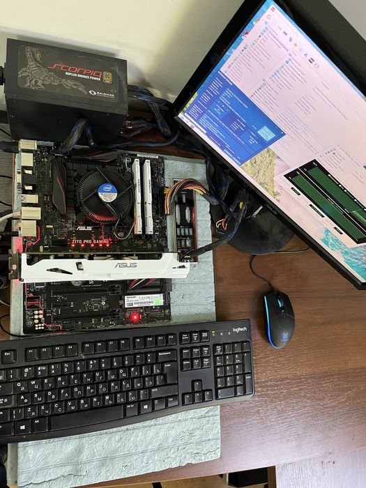 Материнская плата ASUS Z170 PRO GAMING LGA1151 DDR4 INTEL XEON Support