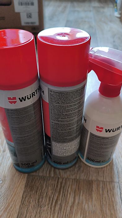 Zestaw chemii samochodowej Würth