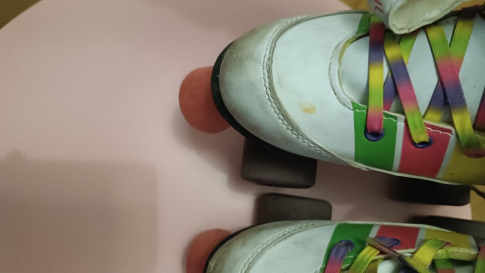 Patins usados em bom estado n° 34
