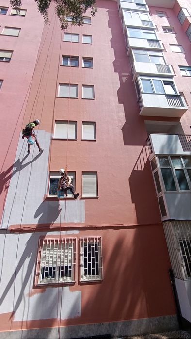 Rapel - Trabalhos acesso por corda, Trabalhos de pladur