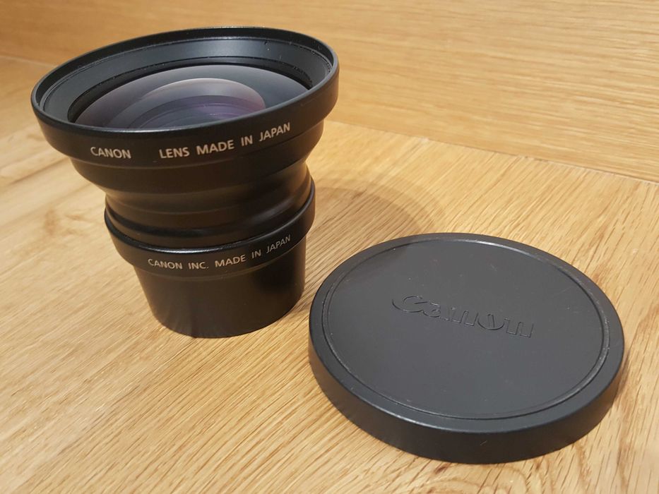 Canon Adapter + Konwerter LA-DC58 + WC-DC58 0,8x