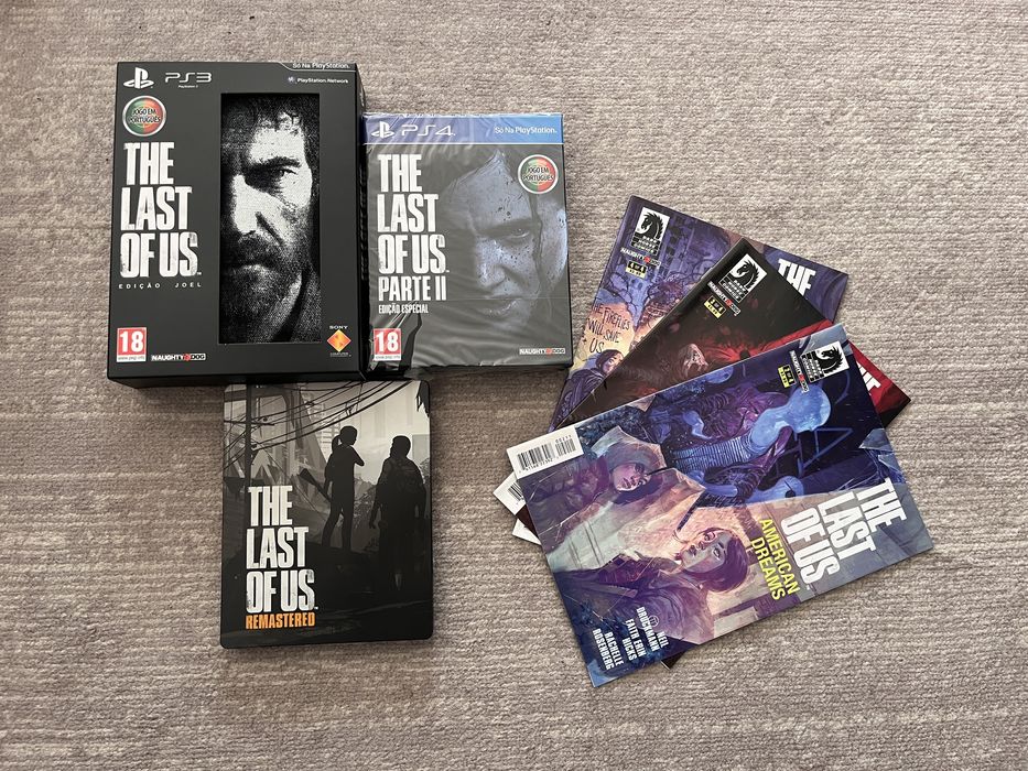 The Last of Us - Conjunto de jogos e banda desenhada