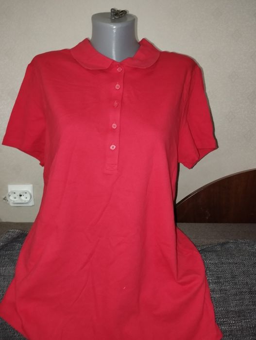 Коттон поло Time true, uk 16/18