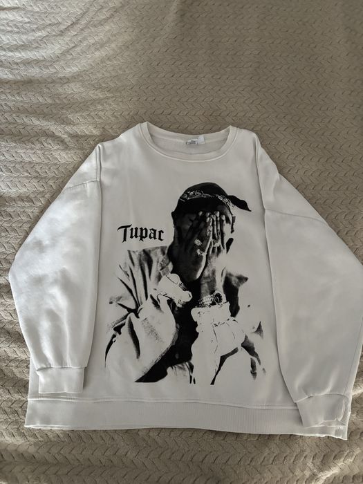 tupac 2pac свитшот sk8 y2k sweatshirt tupac