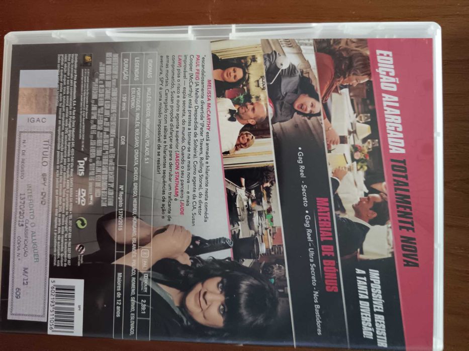 filme dvd original - spy