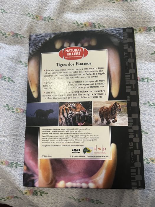 DVD in Book Format: Swamp Tiger64284229865857123