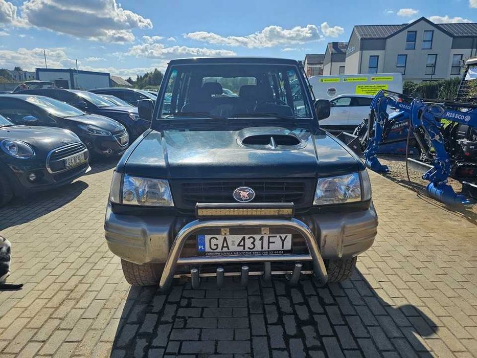 Hyundai Galloper 1999r/3.0benzyna gaz/141KM/4x4/atest 2031/7osobowy