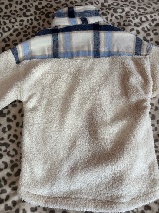 Jesienna kurtka pluszowa