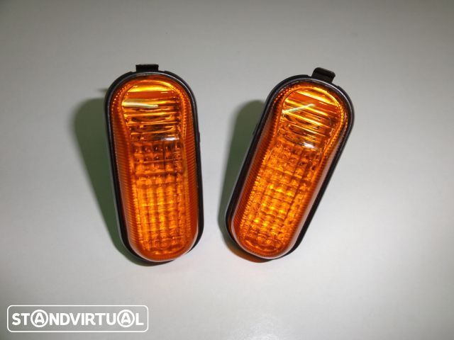 Pisca / farois / farolins laterais honda civic/ crx / logo / s2000 fundo laranja