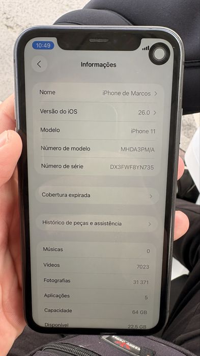 IPHONE 11 64gb 78% de bateria