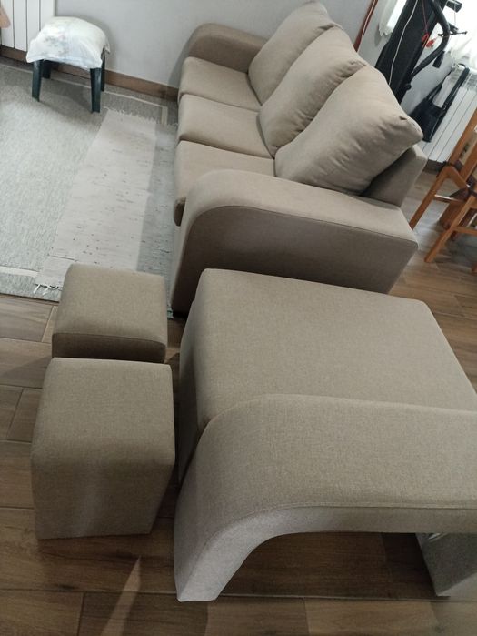 Vendo Sofá com Chaise Long