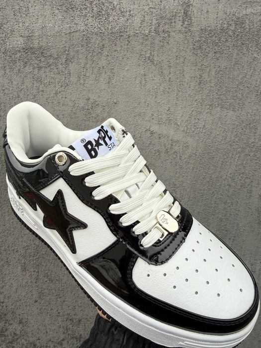 BAPE STA Patent Black