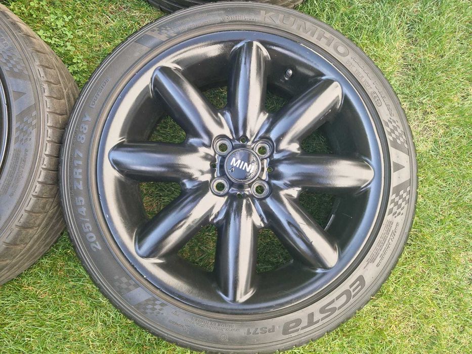 Felgi MINI Cooper S 17" 4x100 + opony 205/45 R17 Kumho – komplet