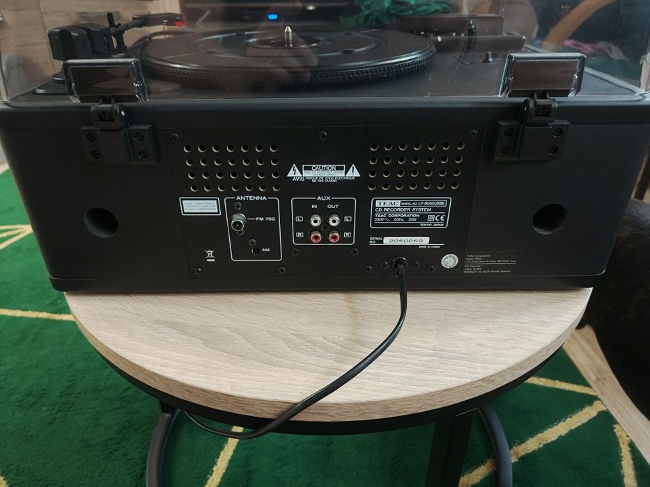 Gramofon TEAC LP-R550USB CD radio USB kasety płyty winylowe