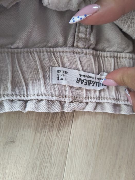 Spodnie z szeroką nogawką